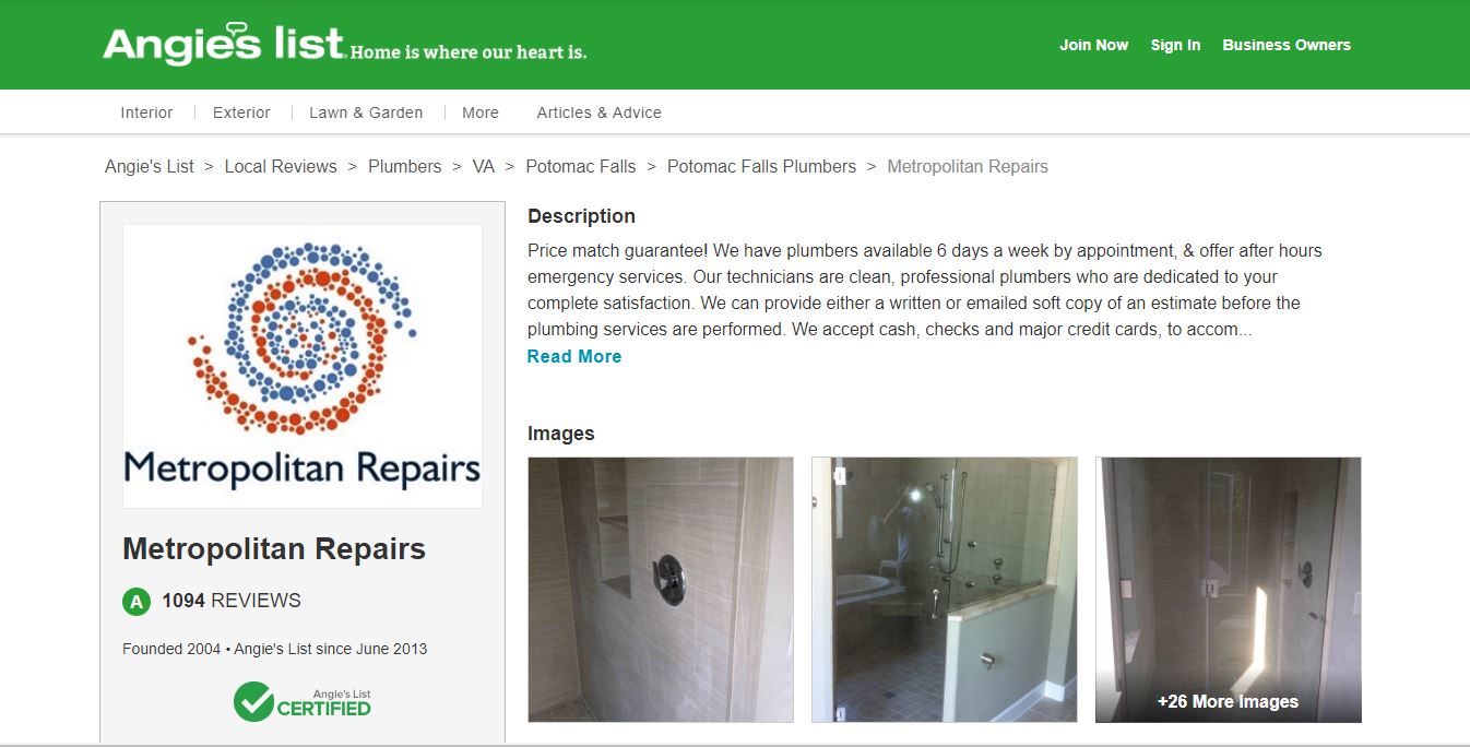 Metropolitan Repairs
